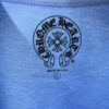 Chrome Hearts FW25 Printed Round-Neck Short-Sleeve T-Shirt Unisex Blue