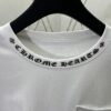 Chrome Hearts Short Sleeve T-Shirt with Neckline Sanskrit Logo Unisex