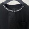 Chrome Hearts Short Sleeve T-Shirt with Neckline Sanskrit Logo Unisex