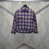 Chrome Hearts 2025 Spring/Summer New Cross Sanskrit Print Plaid Shirt Jacket with Padding Unisex