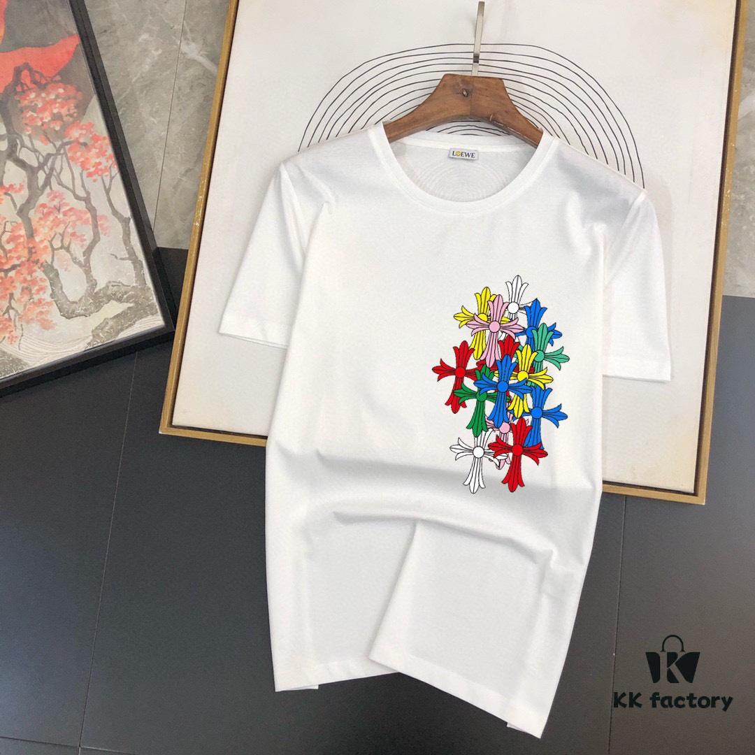 ChampionHearts (Croxxheart) Men's Casual Short-Sleeve T-Shirt, 2025 Spring/Summer New Arrival, Premium Custom Logo Design, High-End Fabric and Tailoring