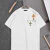 New Arrival 25S Chrome Hearts Digital Print T-Shirt, Pre-washed Cotton Fabric, Unisex Loose Fit, Soft and Comfortable