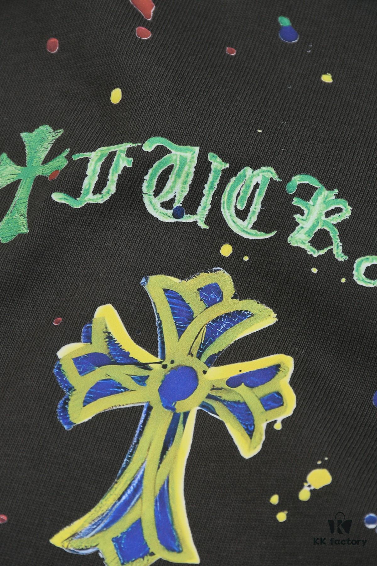 New Arrival 25S Crocodile Heart Digital Print T-Shirt, Heavyweight Washed Cotton Unisex Fashion Tee