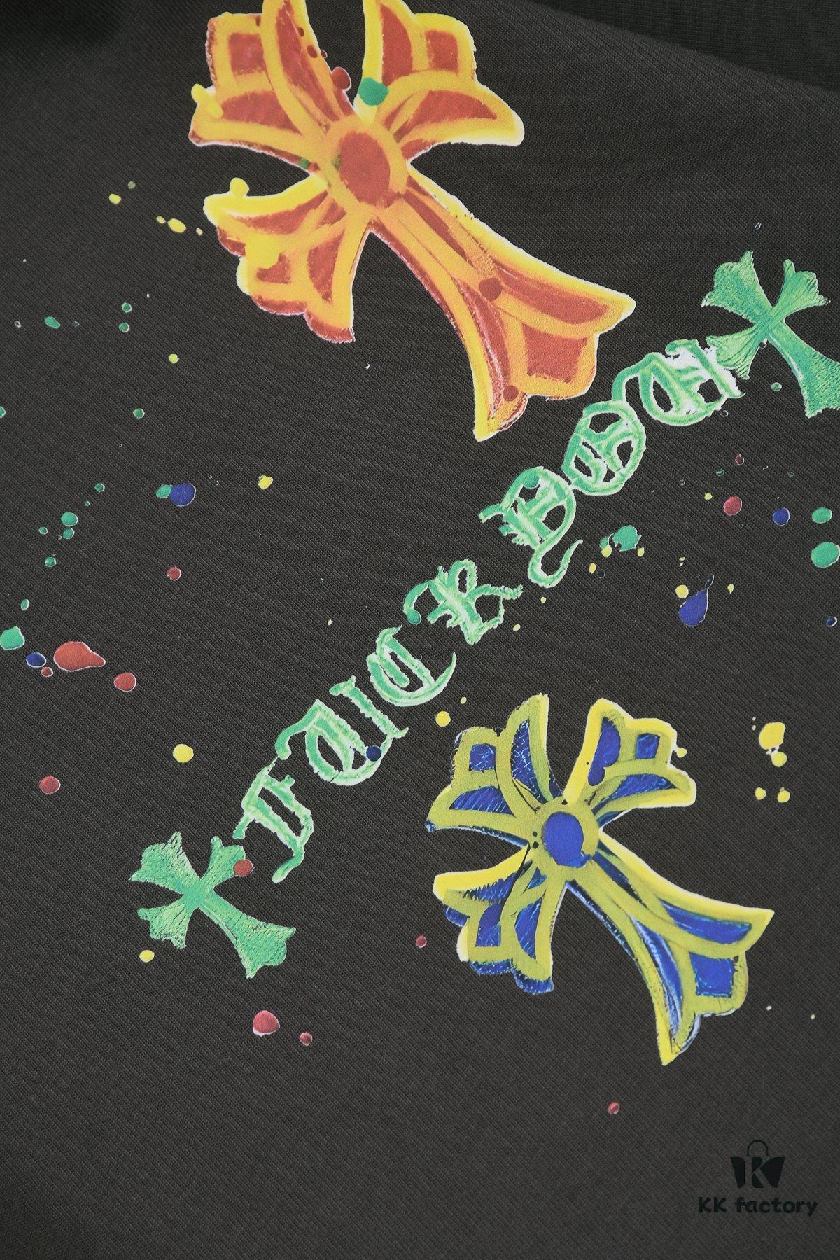 New Arrival 25S Crocodile Heart Digital Print T-Shirt, Heavyweight Washed Cotton Unisex Fashion Tee