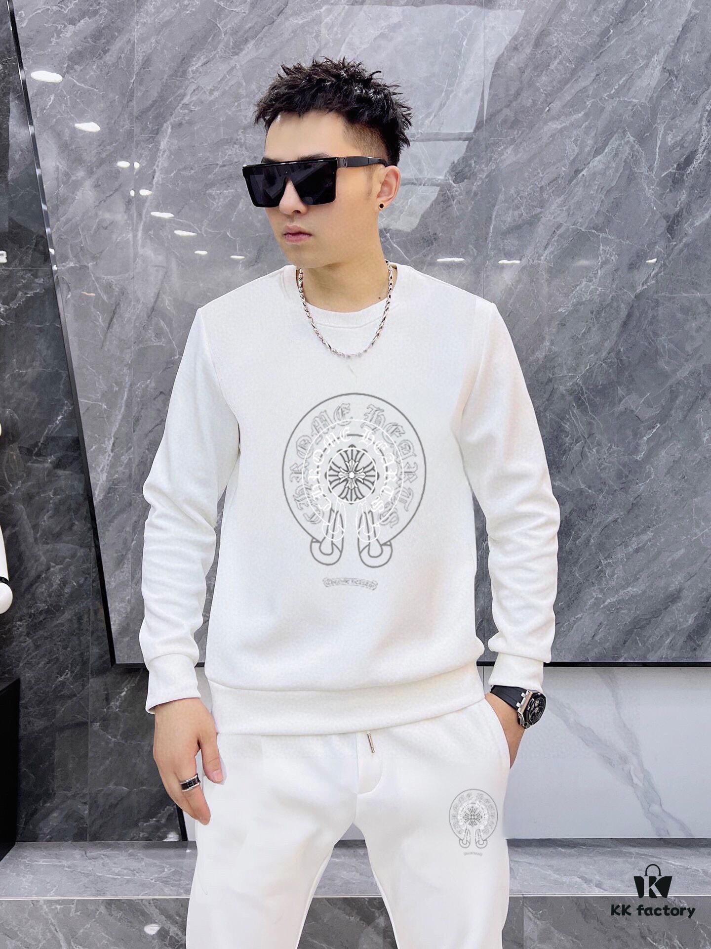 ChampionHearts (Croxxheart) Plus-Size Men's Fashion Hoodie Set – 2025 New Arrival, Premium Quality Roman Cotton, Elegant Design with Original Hardware