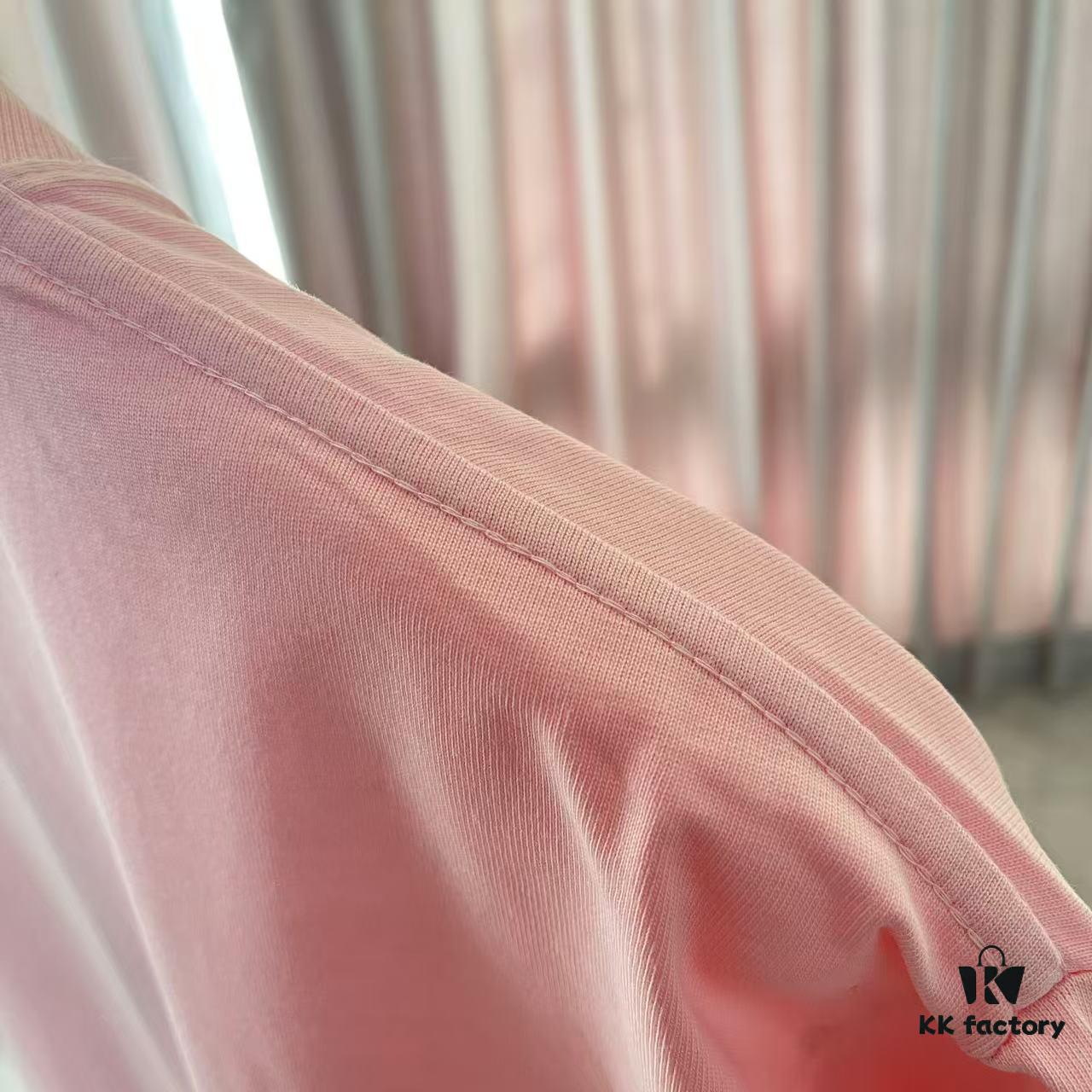 CH Crochet 2025 Summer New Arrival Buddhist Mantra Cross Horseshoe Print Short Sleeve T-Shirt Custom 300g Fabric Unisex