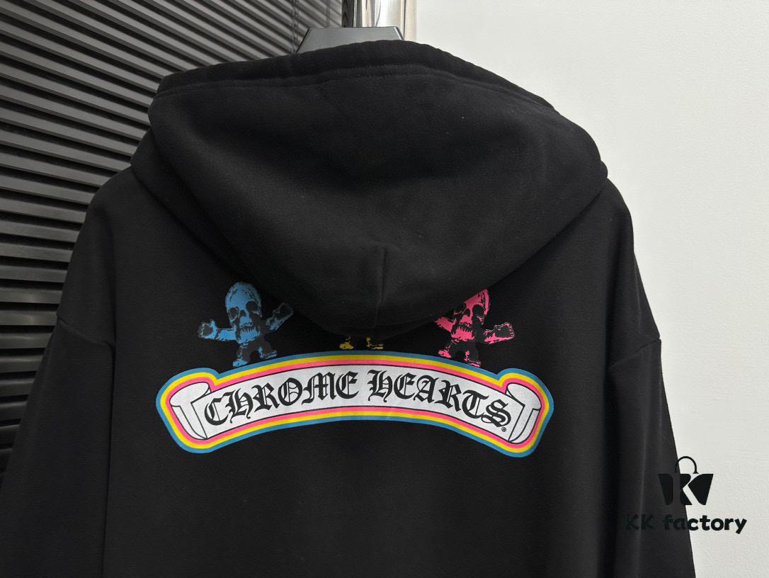 Come Heartsfoti Limited Edition Colorful Print Zip-up Hooded Jacket