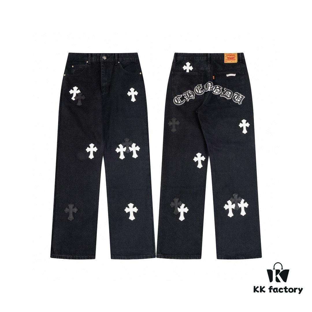 Chrome Hearts Chengdu Limited Edition New City Exclusive Denim Jeans, Custom Hardware, Original Development