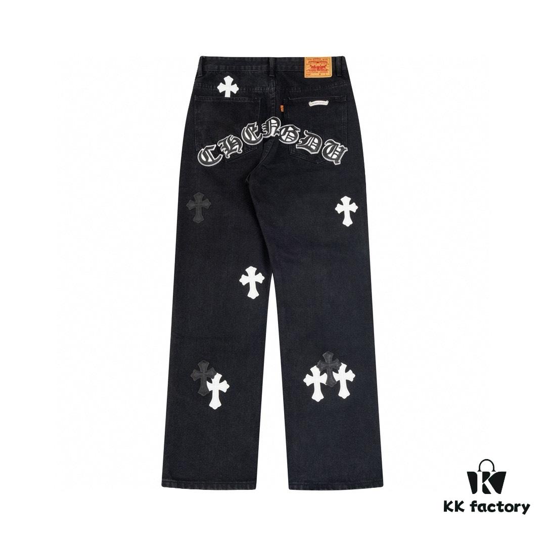 Chrome Hearts Chengdu Limited Edition New City Exclusive Denim Jeans, Custom Hardware, Original Development