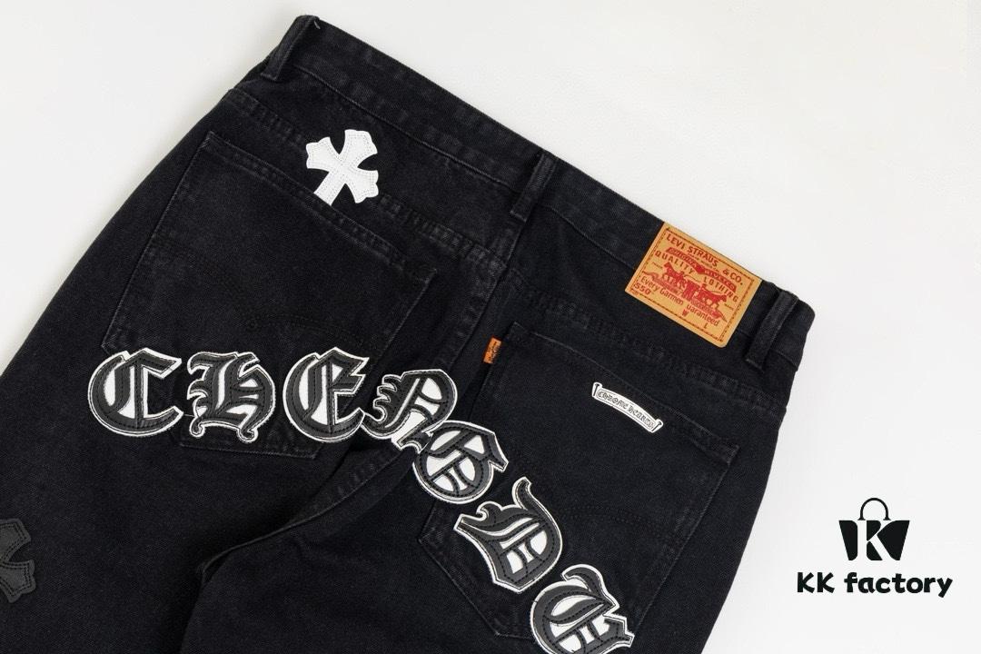 Chrome Hearts Chengdu Limited Edition New City Exclusive Denim Jeans, Custom Hardware, Original Development