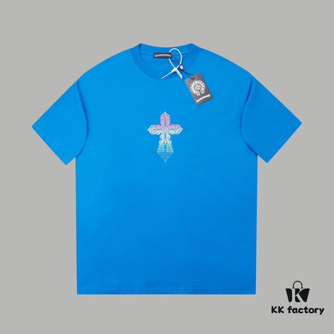 Ch*ome Hearte CH 25SS Early Spring New Arrival Silicone Print Rhinestone Short Sleeve T-Shirt