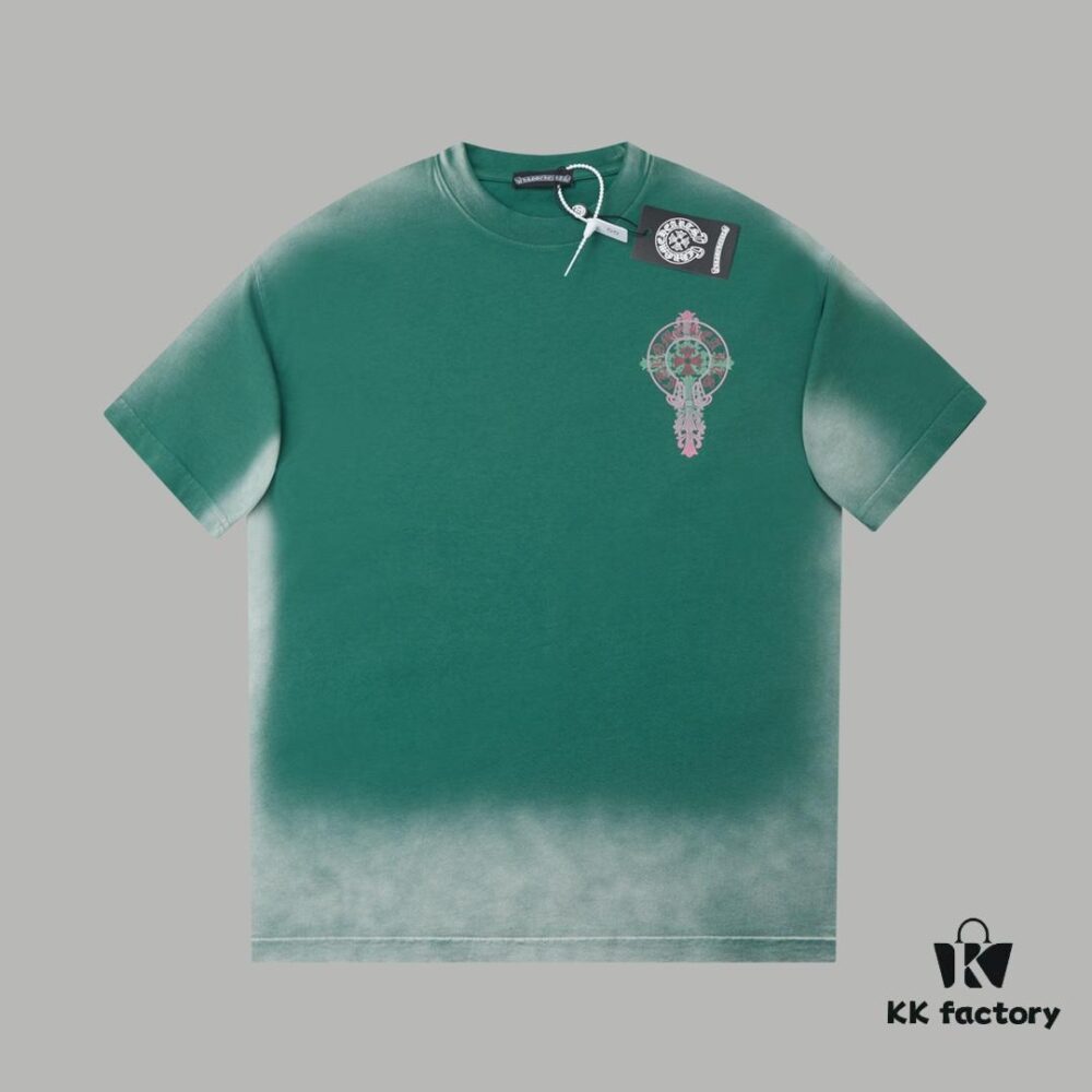 Chrome Hearts CH 25SS Spring/Summer New Arrival Cross Print Short Sleeve T-Shirt