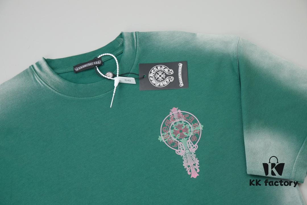 Chrome Hearts CH 25SS Spring/Summer New Arrival Cross Print Short Sleeve T-Shirt