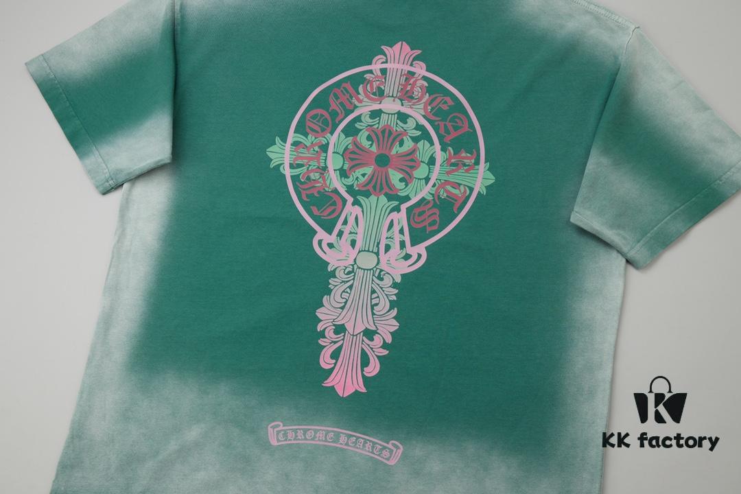 Chrome Hearts CH 25SS Spring/Summer New Arrival Cross Print Short Sleeve T-Shirt