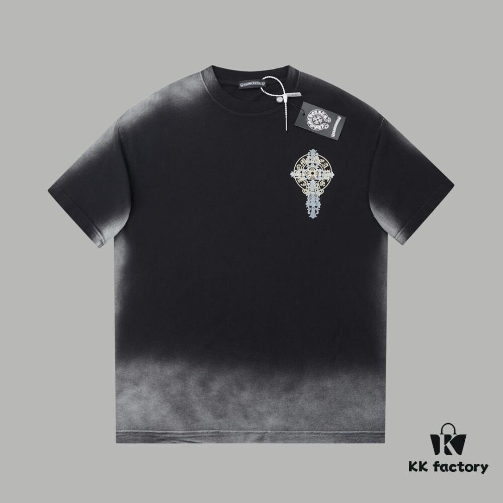 Chrome Hearts CH 25SS Spring Collection New Arrival Cross Print Short Sleeve T-Shirt