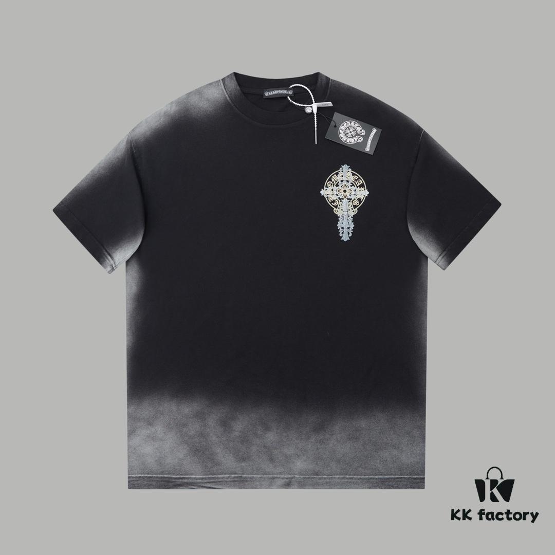 Chrome Hearts CH 25SS Spring Collection New Arrival Cross Print Short Sleeve T-Shirt