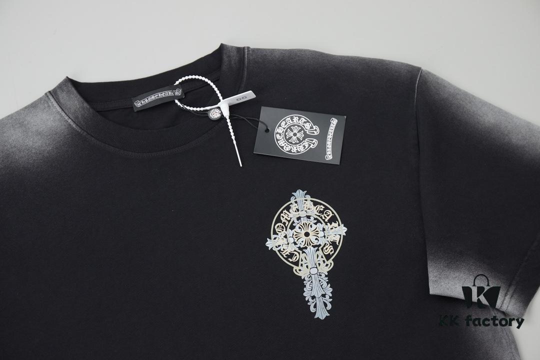Chrome Hearts CH 25SS Spring Collection New Arrival Cross Print Short Sleeve T-Shirt