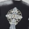 Chrome Hearts CH 25SS Spring Collection New Arrival Cross Print Short Sleeve T-Shirt