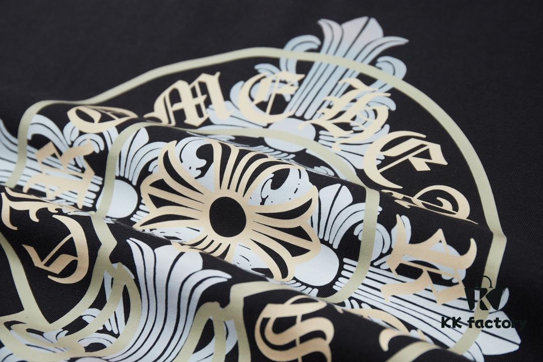 Chrome Hearts CH 25SS Spring Collection New Arrival Cross Print Short Sleeve T-Shirt