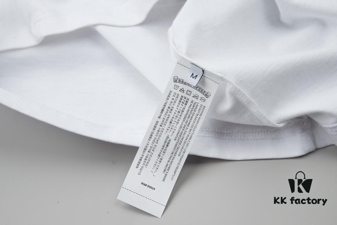 Chrome Hearts CH 25SS Spring Collection Rhinestone Embellished Short Sleeve T-Shirt