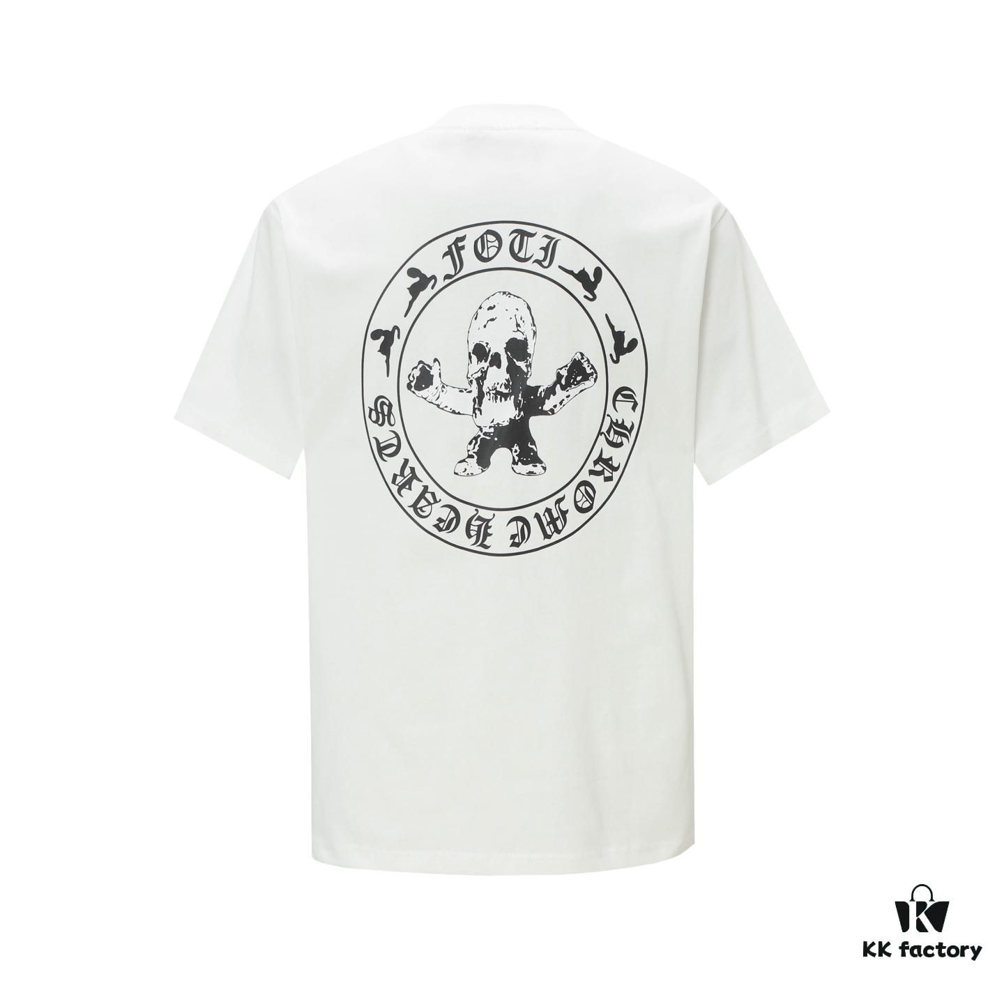 Chrome Hearts CH Monster Print Short-Sleeve T-Shirt