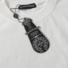 Chrome Hearts CH Cross Painted Horseshoe Short Sleeve T-Shirt