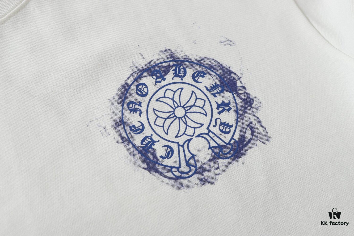 CH/Chrome Hearts 25SS Front and Back Logo Print Crew Neck Short Sleeve T-Shirt