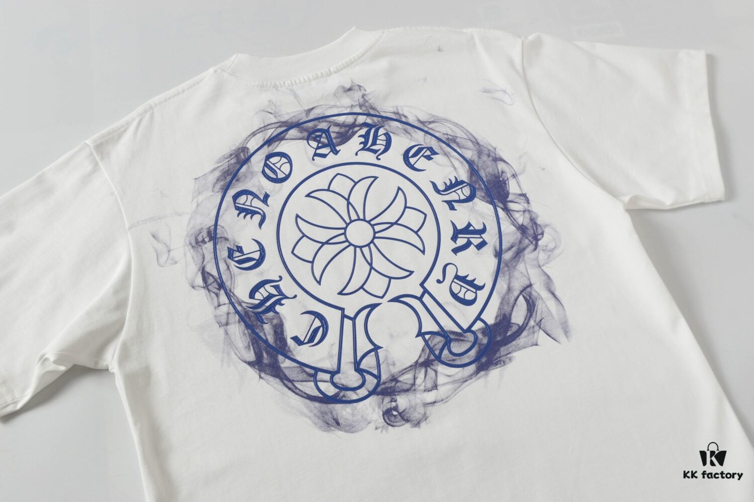 CH/Chrome Hearts 25SS Front and Back Logo Print Crew Neck Short Sleeve T-Shirt