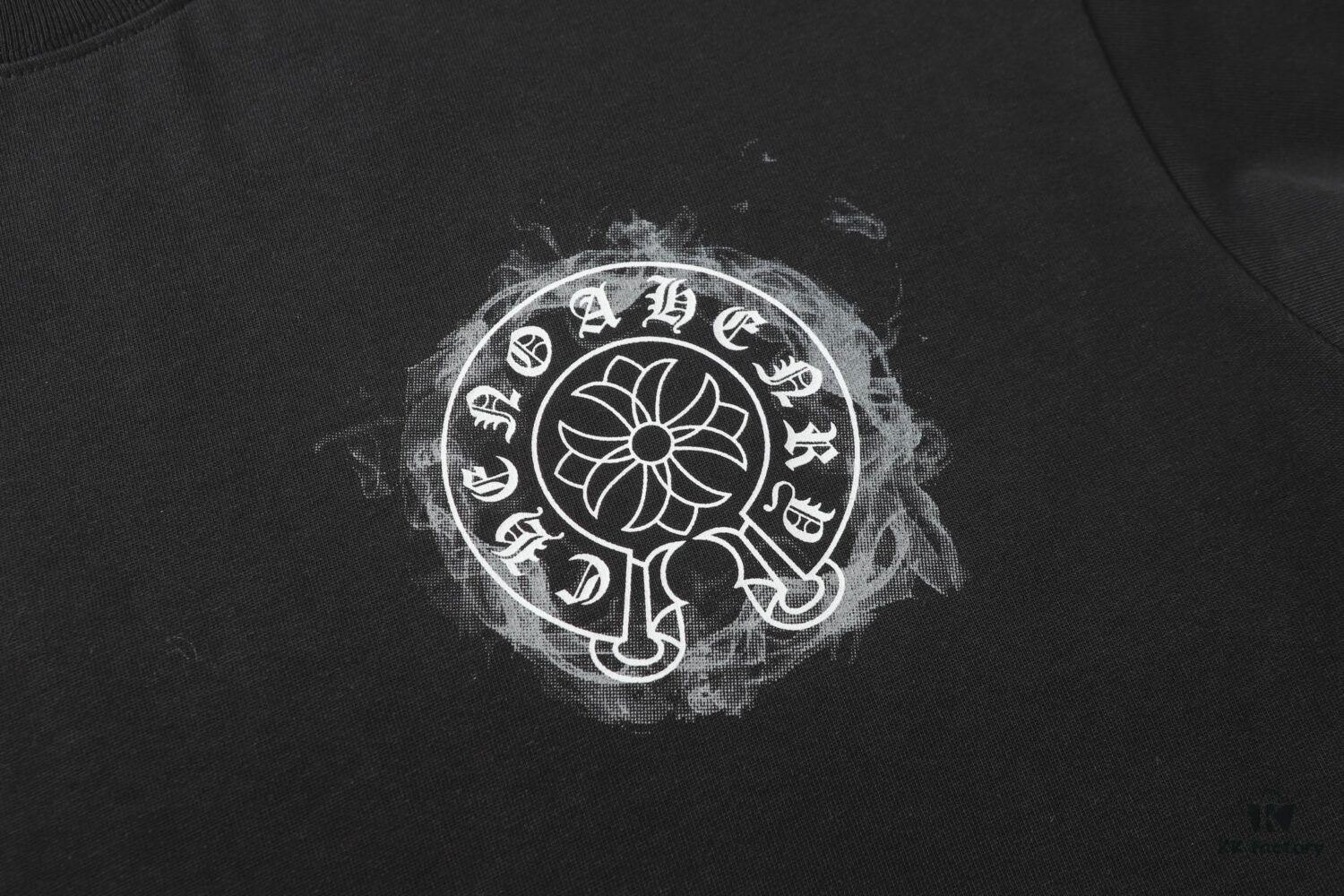CH/Chrome Hearts 25SS Front and Back Logo Print Crew Neck Short Sleeve T-Shirt