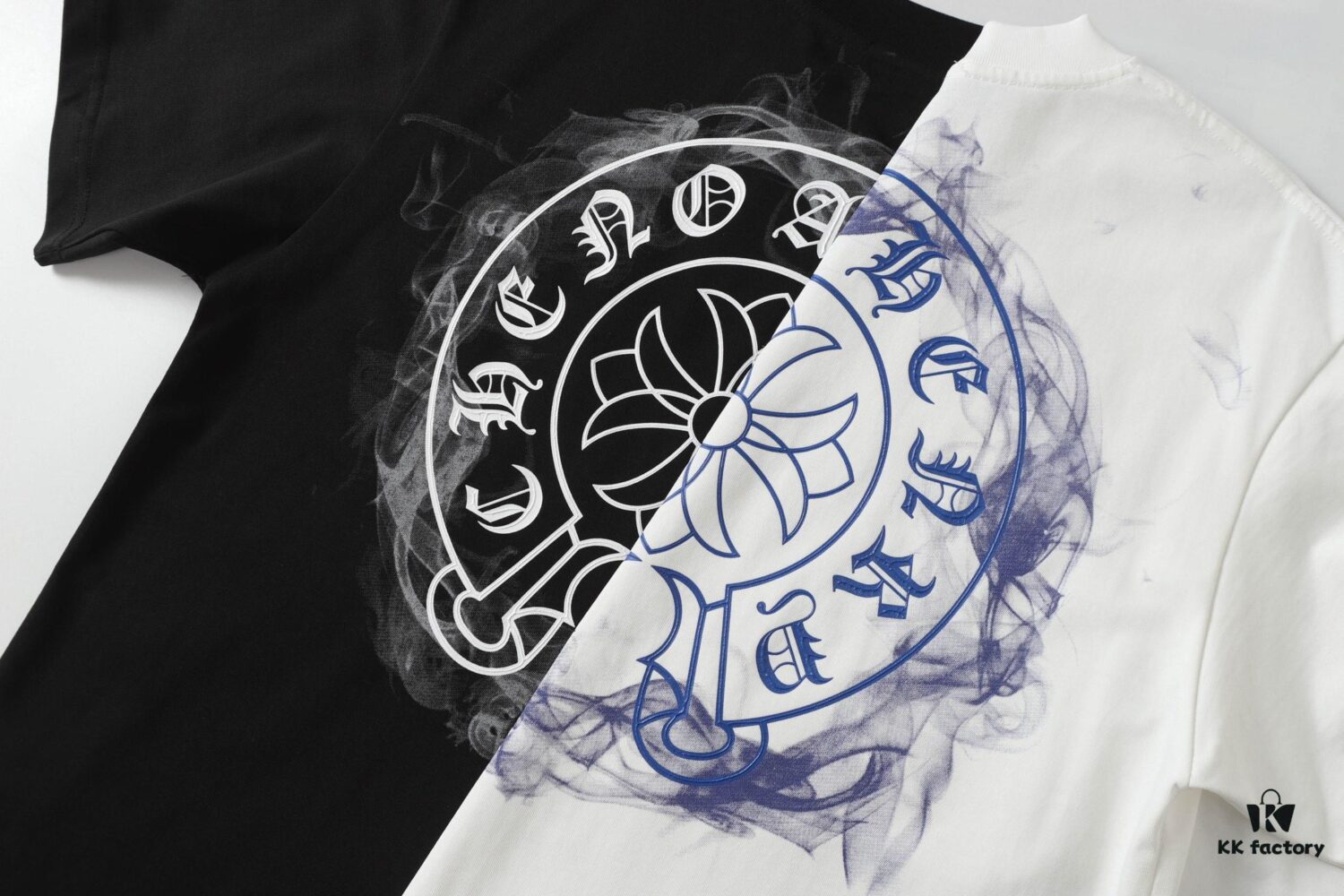 CH/Chrome Hearts 25SS Front and Back Logo Print Crew Neck Short Sleeve T-Shirt