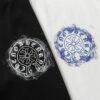 CH/Chrome Hearts 25SS Front and Back Logo Print Crew Neck Short Sleeve T-Shirt