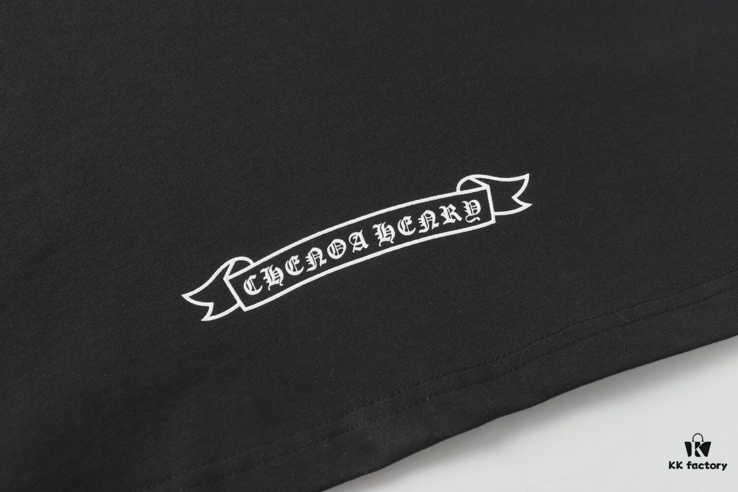 CH/Chrome Hearts 25SS Front and Back Logo Print Crew Neck Short Sleeve T-Shirt