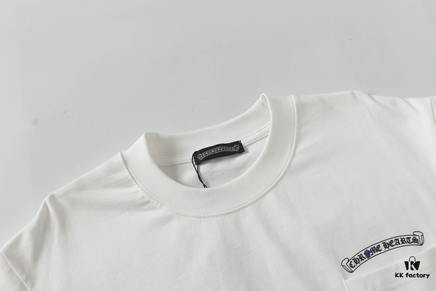 Chrome Hearts Sanskrit Print Letter Short Sleeve T-Shirt