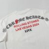 Chrome Hearts Sanskrit Print Letter Short Sleeve T-Shirt