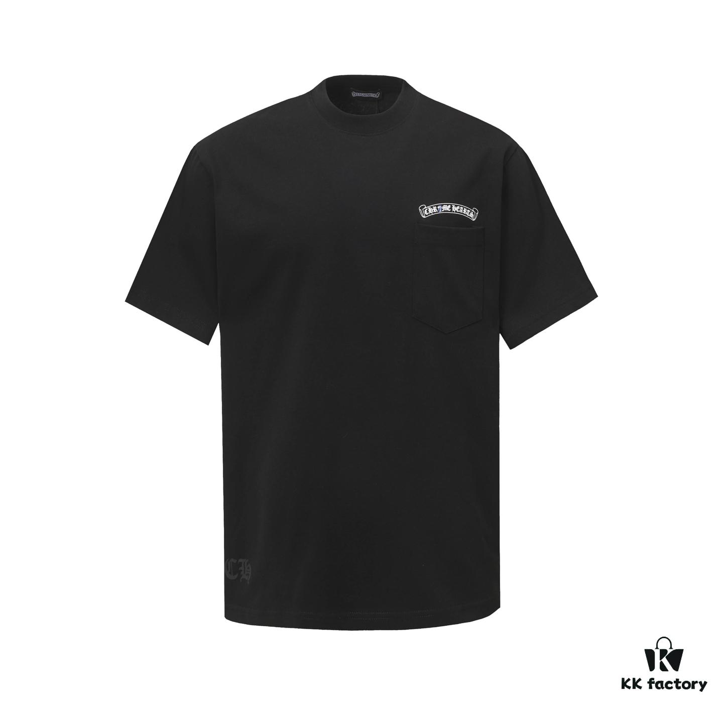 Chrome Hearts Sanskrit Print Letter Short Sleeve T-Shirt