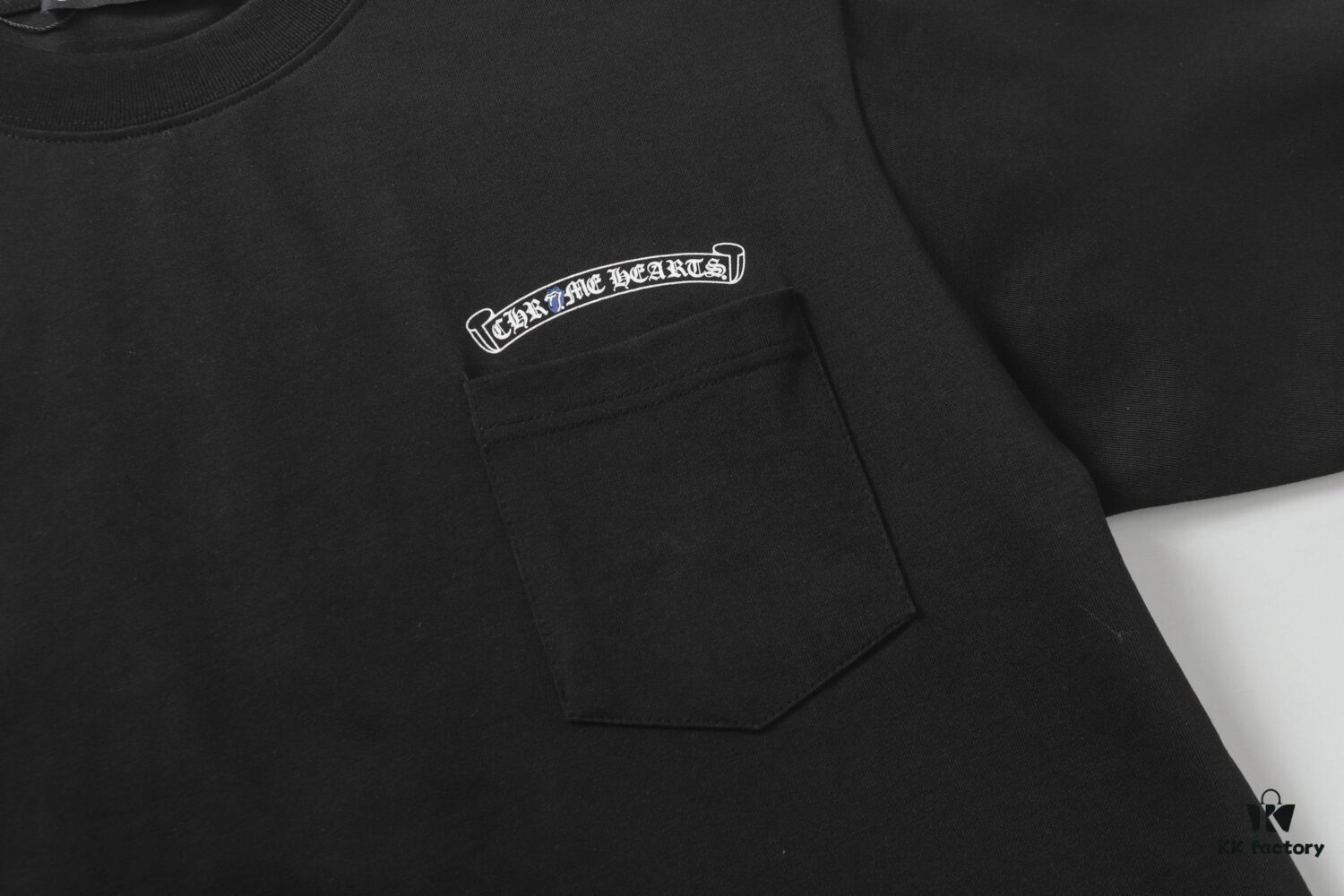 Chrome Hearts Sanskrit Print Letter Short Sleeve T-Shirt