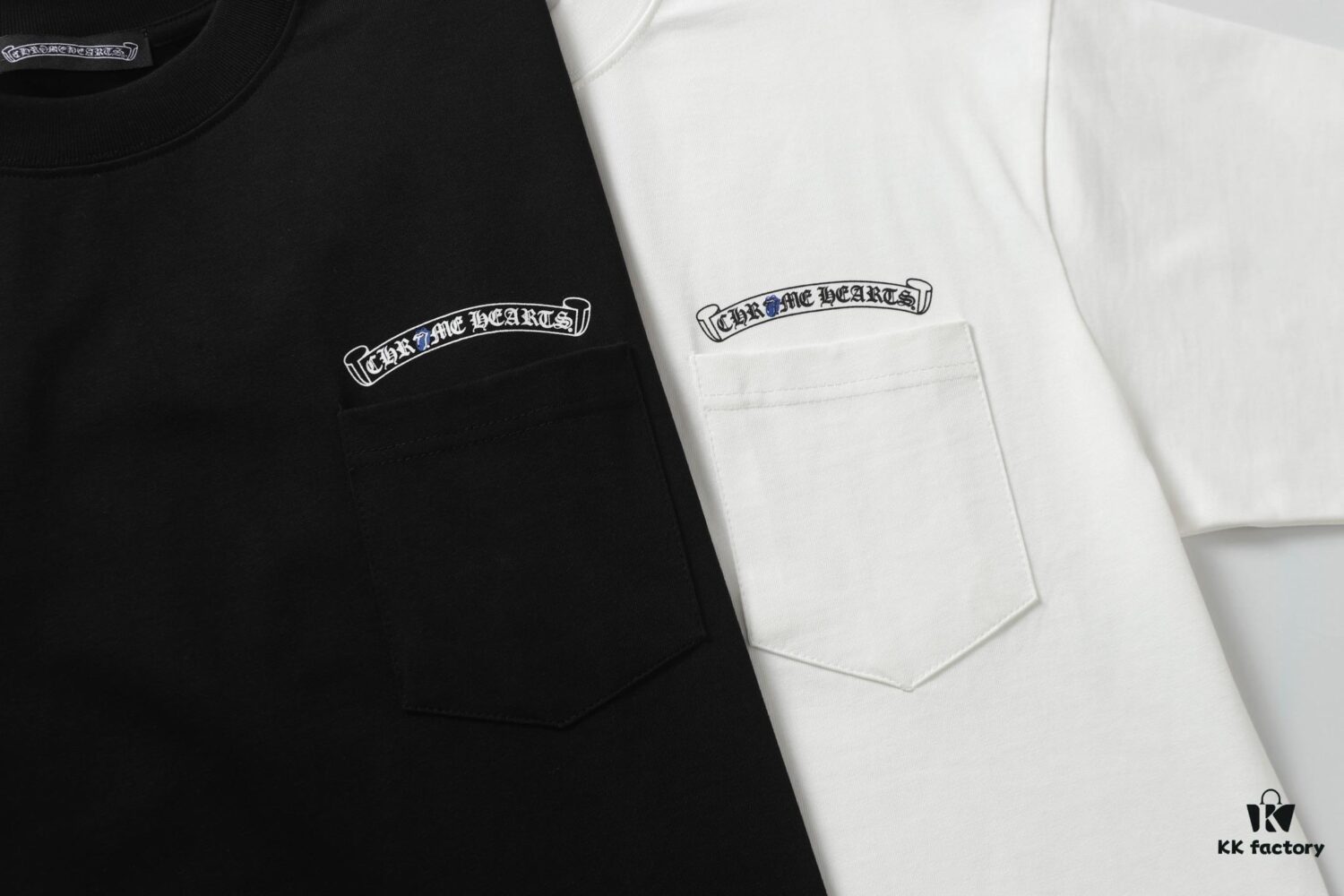 Chrome Hearts Sanskrit Print Letter Short Sleeve T-Shirt