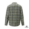 Chrome Hearts 24FW New Striped Plaid Patchwork Button Silver Accented Cardigan Shirt