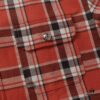 24FW Chrome Hearts New Striped Plaid Patchwork Silver Button Cardigan Shirt