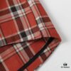 24FW Chrome Hearts New Striped Plaid Patchwork Silver Button Cardigan Shirt