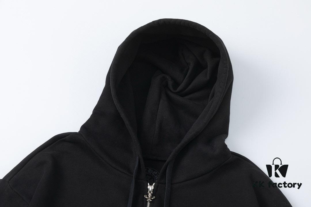 Chrome Hearts Foti Limited Edition Colorful Print Zip-up Hoodie Jacket