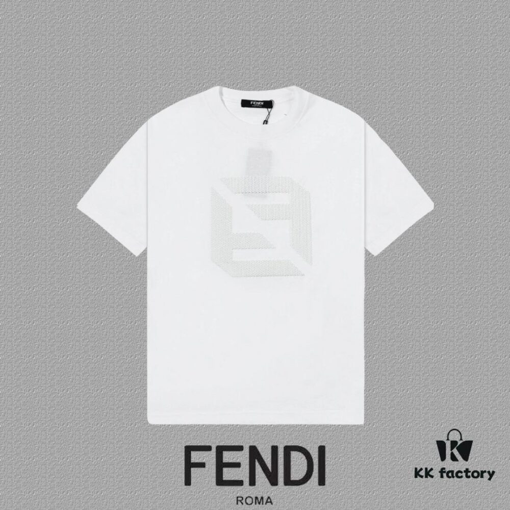 CH Chrome Hearts 2025FW Short Sleeve T-Shirt with Arch Bridge Embroidery and Hollow Stitch, Premium 26s Double Yarn 300g Fabric, Heavyweight Material, Custom Rib Knit with Matching Dye, Full Triple Labels, Unisex Design