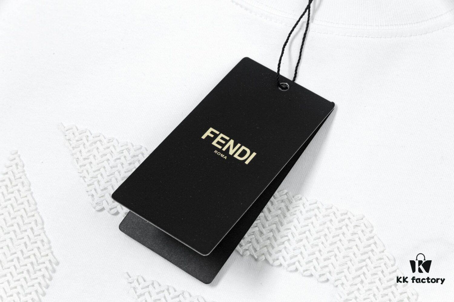 CH Chrome Hearts 2025FW Short Sleeve T-Shirt with Arch Bridge Embroidery and Hollow Stitch, Premium 26s Double Yarn 300g Fabric, Heavyweight Material, Custom Rib Knit with Matching Dye, Full Triple Labels, Unisex Design