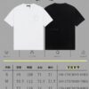 CH Chrome Hearts 2025FW Short Sleeve T-Shirt with Arch Bridge Embroidery, Premium 26s Double Yarn 300g Fabric, Heavyweight Material, Custom Jersey Ribbing Dyed in Same Dye Batch, Three Labels Included, Unisex Design
