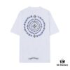 CH Crocodile Heart 25SS Early Spring New Arrival Sanskrit Print Embroidery Logo Round Neck T-Shirt, Unisex