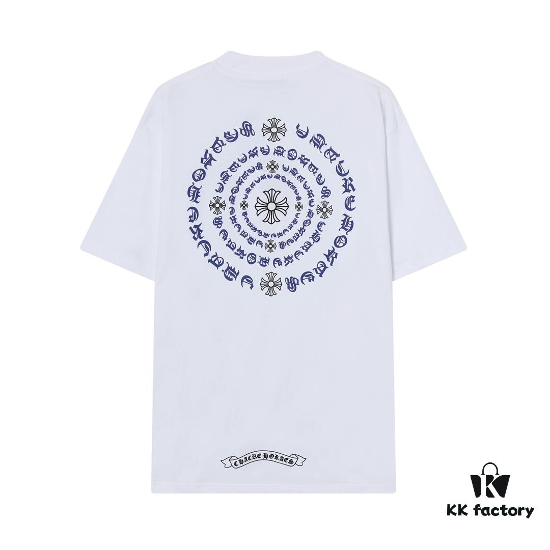 CH Crocodile Heart 25SS Early Spring New Arrival Sanskrit Print Embroidery Logo Round Neck T-Shirt, Unisex
