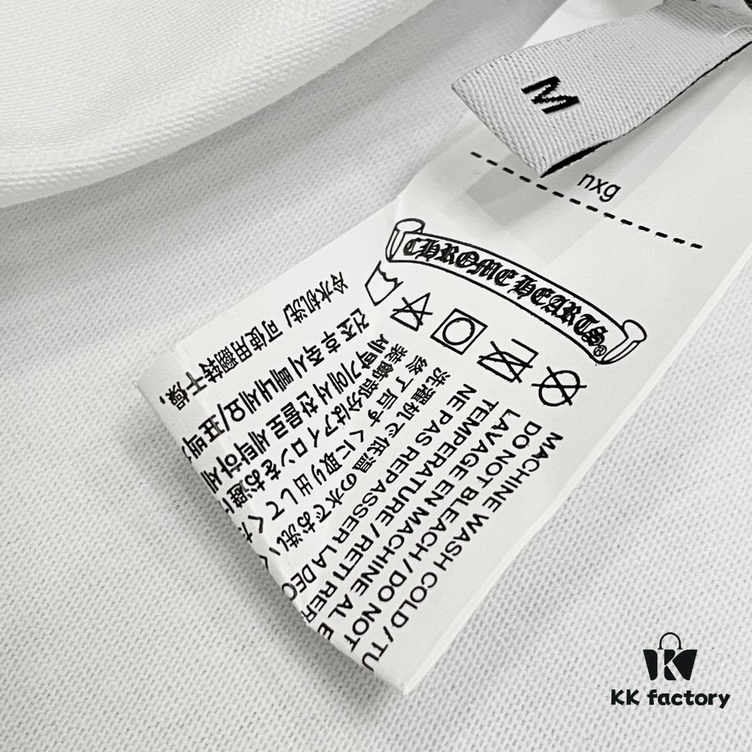 CH Crocodile 25SS Early Spring New Arrival Sanskrit Print Embroidery Logo Heavyweight Washed Short Sleeve Round Neck T-Shirt Unisex