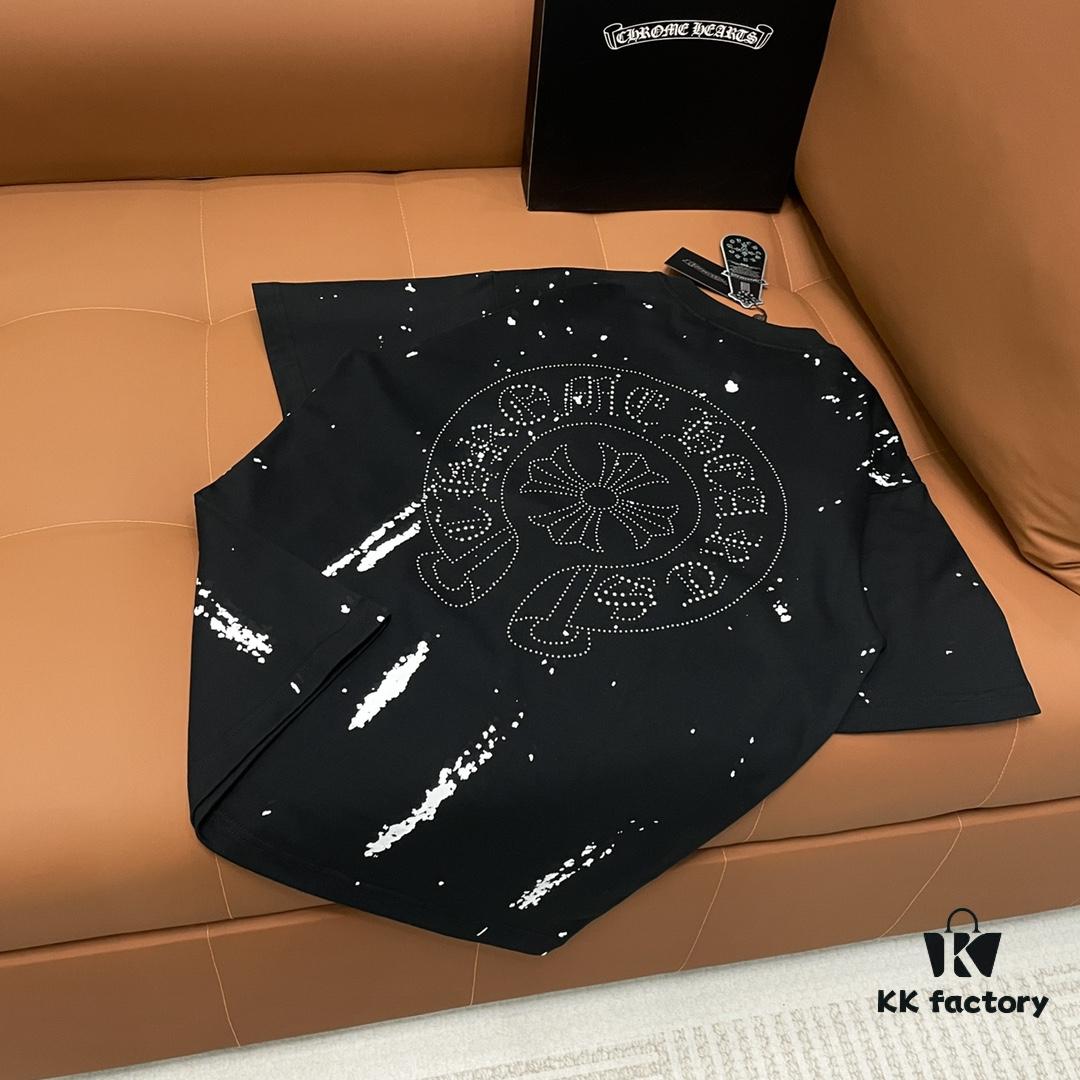 CH Crocodile Heart Graffiti Heat Brick Horse Hoof Sanskrit Logo Short Sleeve Round Neck T-Shirt Unisex