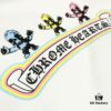 Chrome Hearts Graffiti Logo Short Sleeve Round Neck T-Shirt Unisex