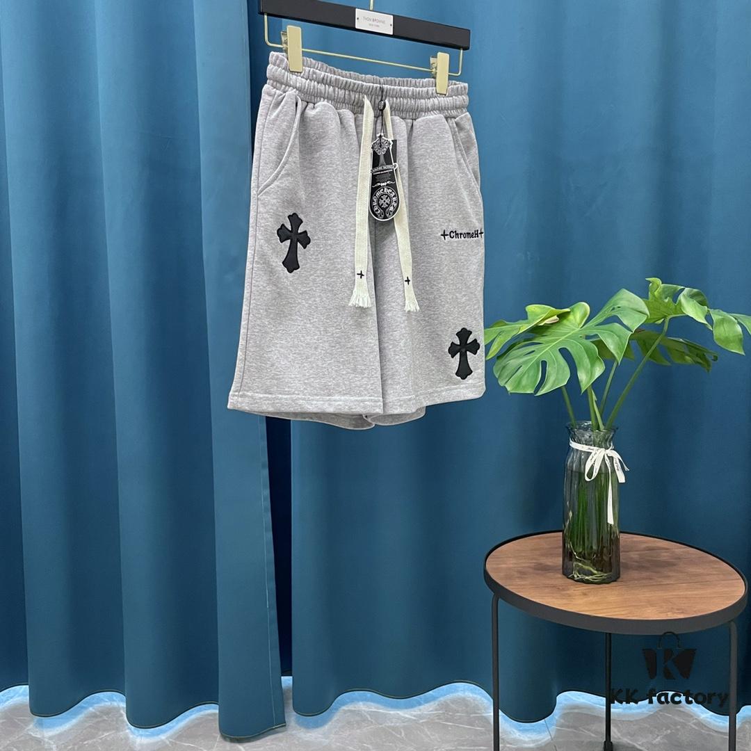 CH - Chrome Hearts Embroidered Logo Casual Shorts